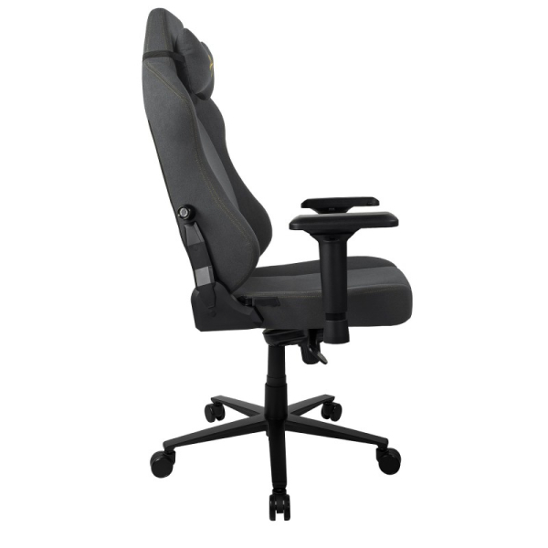 Купить Компьютерное кресло (для геймеров) Arozzi Primo Woven Fabric - Black - Gold logo